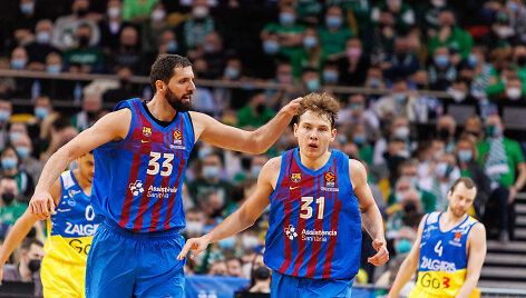 Kauno &bdquo;Žalgiris&ldquo; &ndash; Barselonos &bdquo;Barcelona&ldquo; 