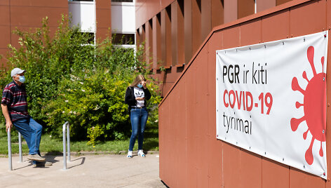 COVID-19 tyrimai Vilniaus poliklinikose