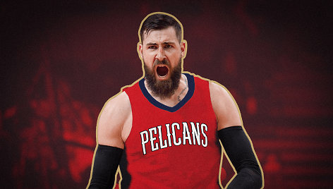 Jonas Valančiūnas užsivilks „New Orleans Pelicans“ aprangą.