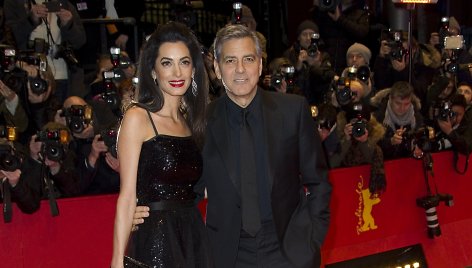 George'as Clooney ir Amal Clooney 