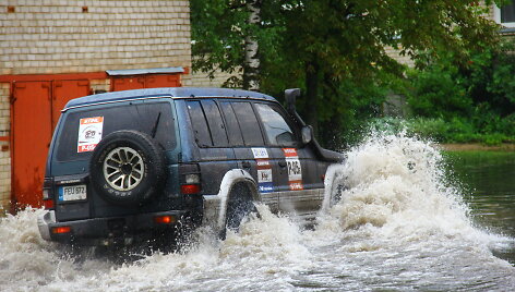 Liūties padariniai Panevėžyje