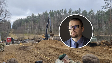Vieta, kurioje nuskendo JAV karių &scaron;arvuota ma&scaron;ina