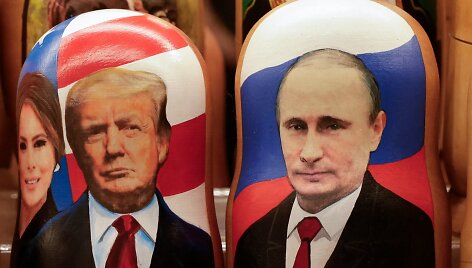 Donaldas Trumpas ir Vladimiras Putinas