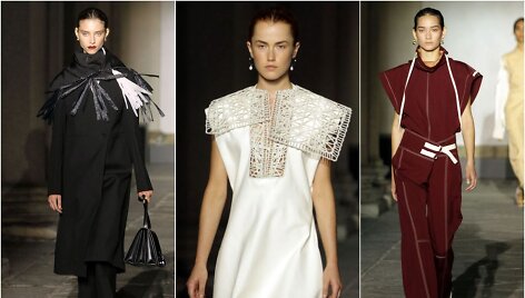 &bdquo;Jil Sander&ldquo; 2020 m. pavasario ir vasaros kolekcijos modeliai