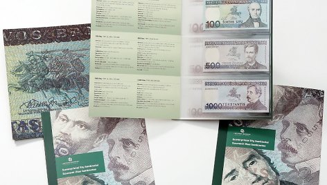 Lietuvos bankas parduos išskirtinius litų banknotus – tarp jų ir 1000 litų kupiūros