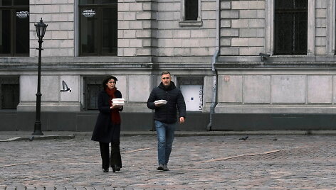 Ryga per pandemiją