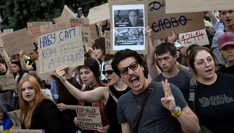 Protestai Kyjive