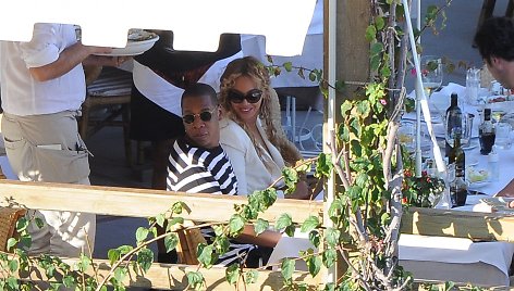 Beyonce ir Jay Z Italijoje