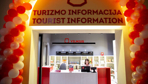 Vilniaus oro uoste duris atvėrė naujas turizmo informacijos centras