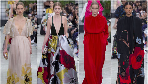 &bdquo;Valentino&ldquo; 2018&ndash;2019 m. rudens ir žiemos kolekcijos modeliai