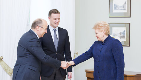 Andrius Kubilius, Gabrielius Landsbergis ir Dalia Grybauskaitė