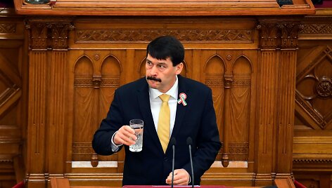 Vengrijos prezidentas Janosas Aderis