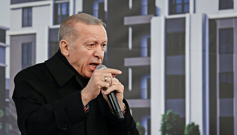Turkijos prezidentas Recepas Tayyipas Erdoganas