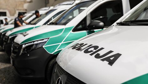 Lietuvos policija įsigijo Įsigijo 19 naujų reagavimo mikroautobusų &bdquo;Mercedes-Benz Vito&ldquo;
