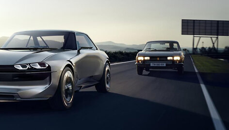Elektrinis &bdquo;Peugeot e-Legend Concept"