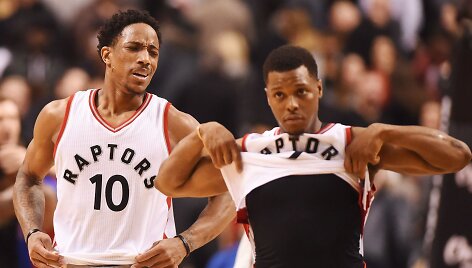 DeMaras DeRozanas ir Kyle'as Lowry