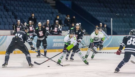 &bdquo;Hockey Punks&ldquo; i&scaron;vykoje 5:3 įveikė &bdquo;Kaunas Hockey&ldquo; ekipą.