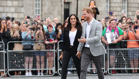 Sasekso hercogienė Meghan ir princas Harry