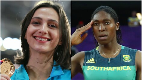 Marija Lasickienė ir Caster Semenya