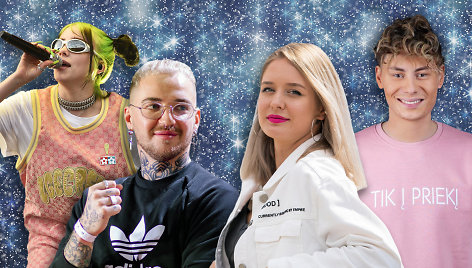 Billie Eilish, Naglis Bierancas, Monika Marija, Ąžuolas Misiukevičius