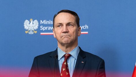 Lenkijos užsienio reikalų ministras Radoslawas Sikorskis / Marek Antoni Iwanczuk / ZUMAPRESS.com