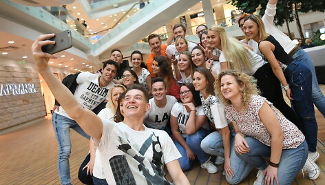 Renginio &bdquo;Sėkmės kuriant sėkmę&ldquo; akimirka