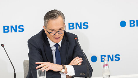 Eitvydo Bajarūno spaudos konferencija