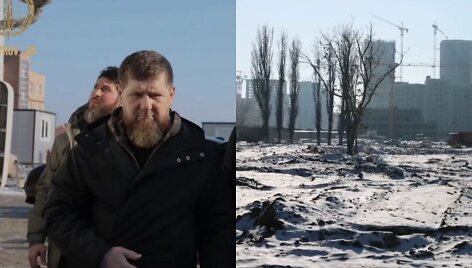 Ramzanas Kadyrovas ir rekonstrukcijų planai Grozne