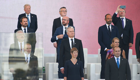 G.Nausėda Var&scaron;uvoje paminėjo Antrojo pasaulinio karo pradžios metines