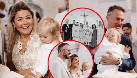 Beatos Nicholson sūnaus Teodoro krik&scaron;tynų akimirka