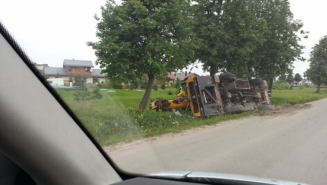 Krano avarija Klaipėdoje