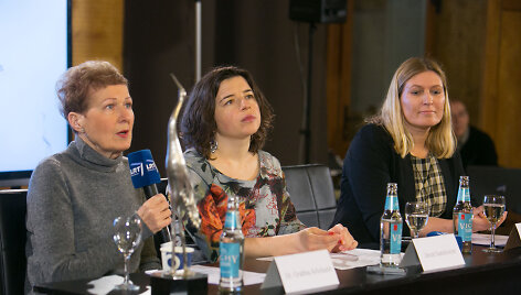 I&scaron; kairės: Gražina Arlickaitė, Jūratė Samulionytė, Lina Buzelytė
