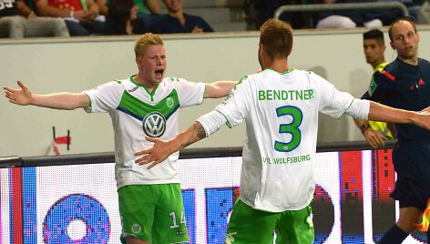 Kevinas de Bruyne ir Nicklasas Bendtneris