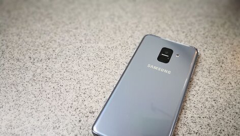 &bdquo;Samsung Galaxy A8&ldquo; i&scaron;manusis telefonas