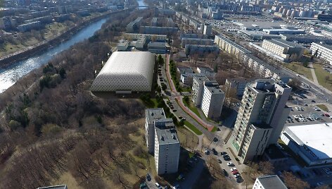 Žirmūnuose i&scaron;kils visų matmenų futbolo stadionas