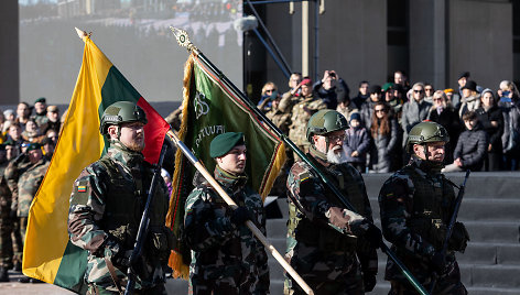 Lietuvos šaulių sąjungos narių priesaikos ceremonija