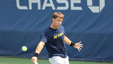 Ričardo Berankio treniruotė &bdquo;Flushing Meadows&ldquo; parke
