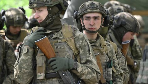 Ukrainos kariai / GENYA SAVILOV / AFP