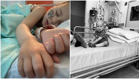 Adamas susidūrė su neuroblastoma, o gydymui reikalingi šimtai tūkstančių