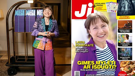 Laura Bojarskaitė / žurnalo &bdquo;Ji&ldquo; Nr. 43 vir&scaron;elis 