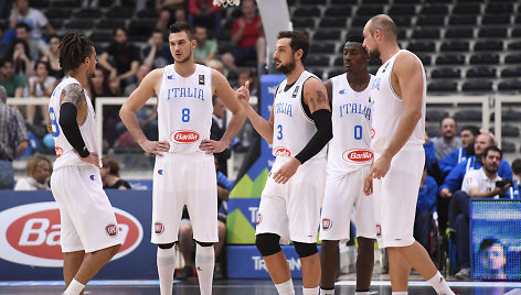 Italijos krepšininkai patyrė netikėtą nesėkmę