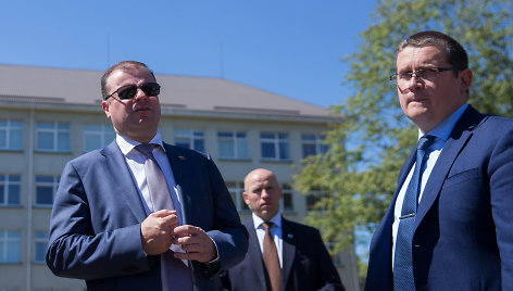 Saulius Skvernelis ir Skirmantas Malinauskas