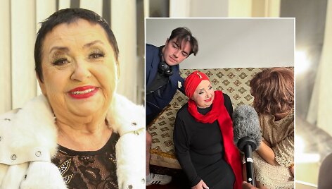 Birutė Dambrauskaitė, kadras i&scaron; filmo &bdquo;Legendinės legendos FELICIT&Agrave;&ldquo;