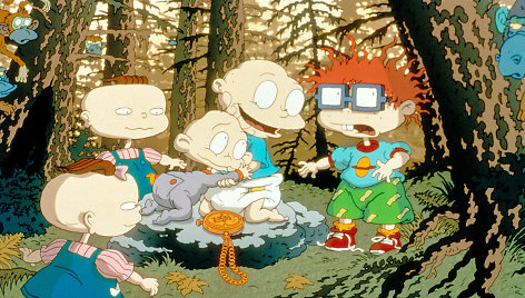 Ištraukas iš animacinio serialo „Rugrats“