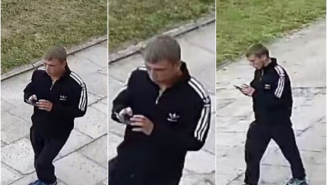 Užfiksuotas įtariamasis plė&scaron;ikas