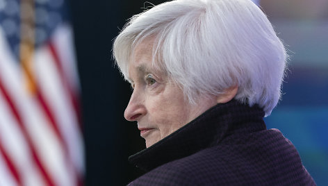 JAV iždo sekretorė Janet Yellen