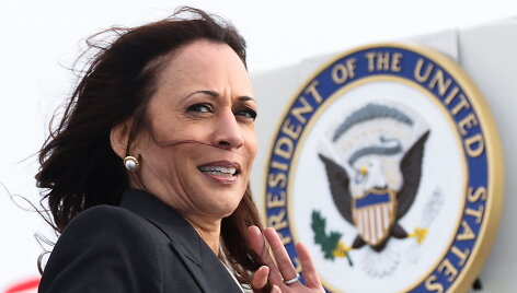 JAV viceprezidentė Kamala Harris
