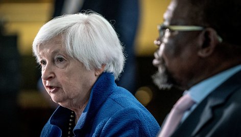 JAV iždo sekretorė Janet Yellen