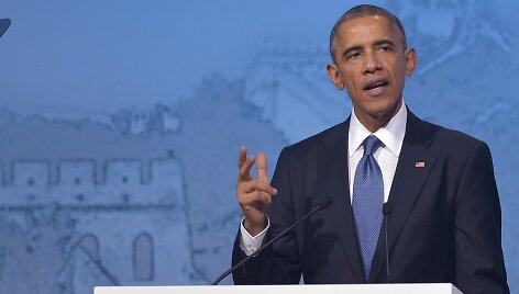 Barackas Obama APEC forume Pekine