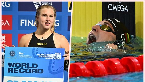 Pasaulio rekordą 50 m krūtine rungties pusfinalyje pagerinusi Rūta Meilutytė apdovanota 25 tūkst. dolerių.